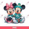 Mickey Minnie Miami Dolphins Fans PNG, Disney Mouse Miami Dolphins Football PNG