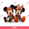 Mickey Minnie Mouse Cleveland Browns Fans PNG, Disney Cleveland Browns Football PNG