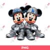 Minnie Mickey LA Dodgers Baseball PNG, Disney Mickey Minnie LA Dodgers Fans PNG, Cute Disney Mouse Sport PNG