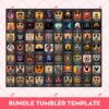 New Bundle 200+ Disney 20oz Tumbler Template PNG Files