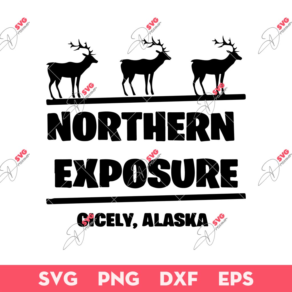 Northern Exposure Cicely Alaska SVG, Northern Exposure SVG, Cicely Alaska SVG