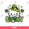 Patrick's Day Hello Kitty Lucky PNG, Kitty Lucky Patrick PNG, Lucky Patrick's Day PNG