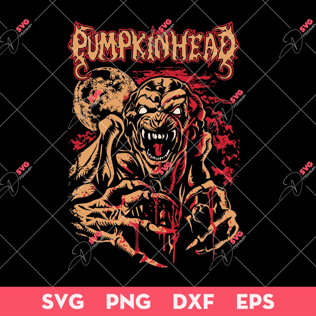 Revenge Demon SVG, Pumpkin Head SVG, Horror Demon T-Shirt