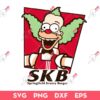 Springfield Krusty Burger SVG, Krusty The Clown Hamburger SVG, Krusty Burger SVG PNG EPS DXF