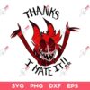 Thanks For Nothing Alastor SVG, Hazbin Hotel Alastor SVG, Hazbin Hotel Thanks I Hate It SVG