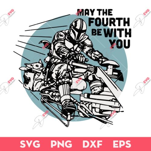 The Mandalorian And Grogu May The Fourth SVG, Starwars Movie SVG, Starwars SVG