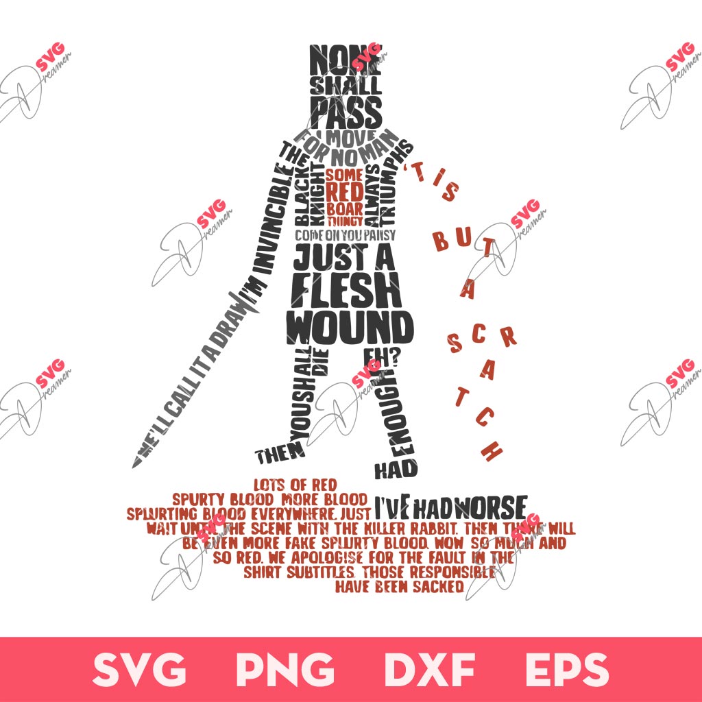 Tis But Some Text SVG, Holy Grail T-Shirt, King Arthur Some Text SVG