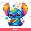 Autism Alien PNG, Autism Stitch PNG, Autism Awareness Sublimation