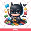 Autism Superhero Batman PNG, Batman Autism Awareness PNG