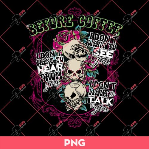 Before Coffee PNG, Skeleton Coffee PNG, Skull Coffee PNG