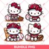 Bundle Hello Kitty Arizona Diamondbacks Baseball PNG, Kitty Diamondbacks PNG, Kitty Baseball PNG