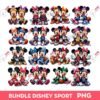 Bundle Mickey Minnie Basketball Sport PNG, Bundle Disney Basketball Teams PNG (Over 15 Designs)