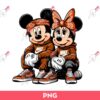 Chicano Mickey Minnie Mouse PNG Sublimation, Disney Mickey Minnie Nike Outfits PNG