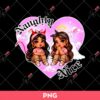 Chicano Naughty And Nice Chicana Chola PNG, Chicano Old School Girls PNG