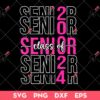 Class Of Senior 2024 SVG PNG, Senior 2024 SVG PNG