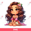 Cute Baby Princess PNG, Cute Girl PNG