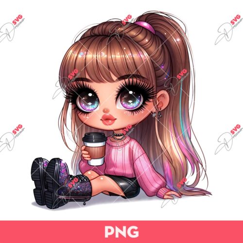 Cute Cartoon Girl PNG, Beautiful Little Girl PNG