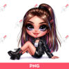 Cute Cartoon Stylish Girl PNG, Beautiful Little Stylish Girl PNG