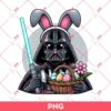 Darth Vader Bunny PNG, Easter Darth Vader PNG, Easter Star Wars PNG