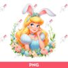 Disney Cinderella Princess Easter Bunny PNG, Cinderella Bunny PNG, Easter Disney Princess PNG