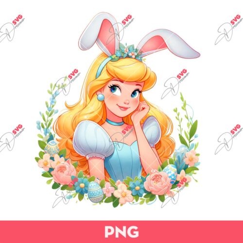 Disney Cinderella Princess Easter Bunny PNG Cinderella Bunny PNG Easter Disney Princess PNG
