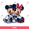 Disney Mickey Minnie Mouse Yankees Baseball PNG, Mickey Minnie Fan New York Yankees PNG