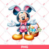 Disney Mickey Mouse And Easter Eggs PNG, Easter Disney Mickey PNG