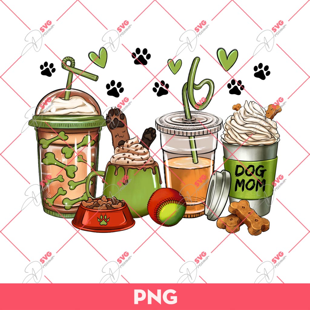 Dog Mom Fuel PNG, Dog Mom Coffee PNG