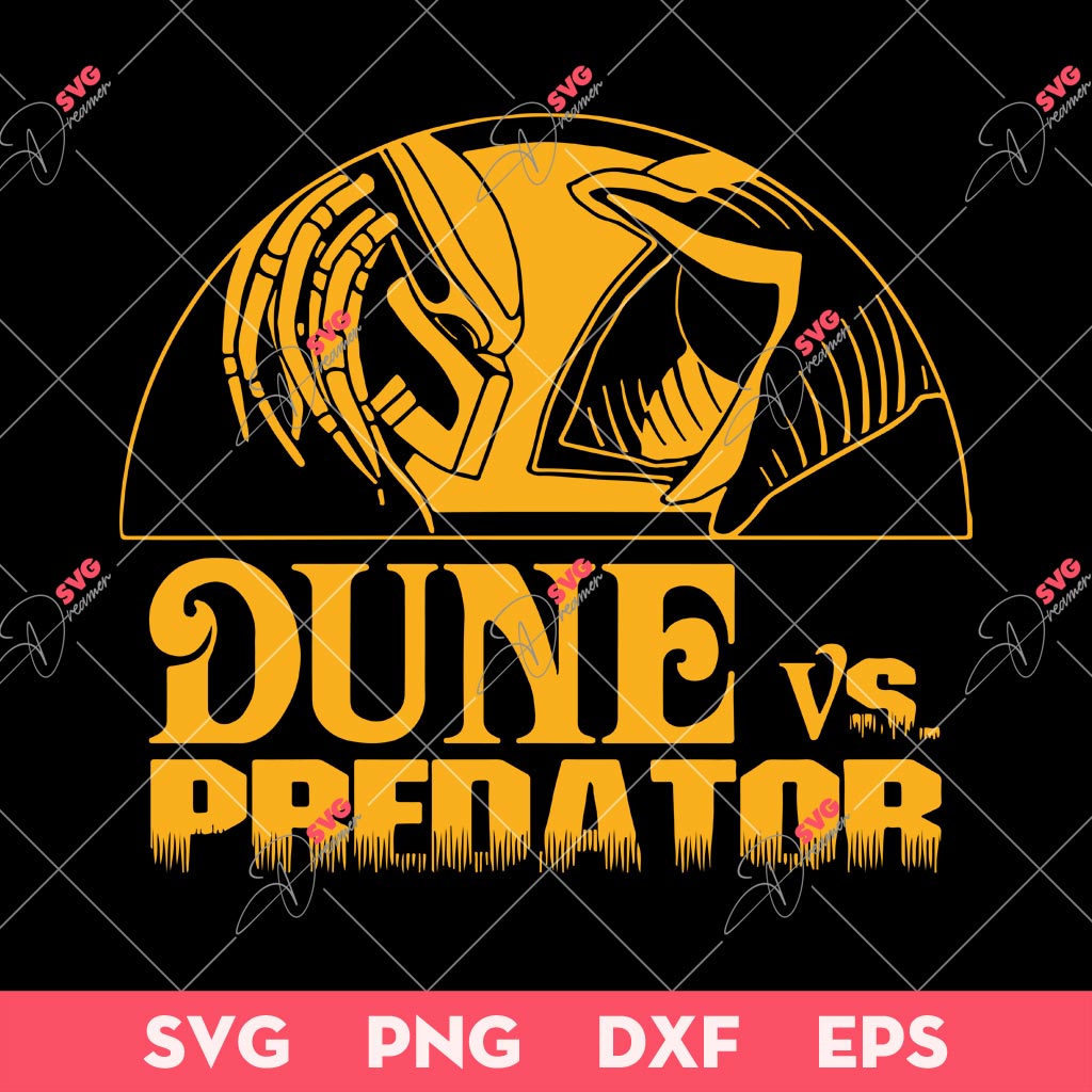 Dune VS Predator SVG, Dune Movie SVG, Dune Butlerian Jihad SVG