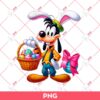 Easter Goofy And Easter Eggs PNG, Disney Goofy Easter PNG