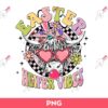 Easter Heifer Vibes PNG, Easter Highland Cow PNG, Happy Easter Cow PNG