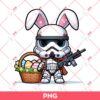 Easter Star Wars Trooper PNG, Trooper Bunny PNG, Easter Star Wars Movie Characters PNG