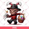 Freddy Krueger Chibi Easter PNG, Horror Freddy Easter PNG, Freddy Krueger Bunny PNG