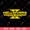 Hell Of Divers Logo SVG PNG, Helldivers 2 PlayStation Game SVG PNG