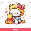 Hello Kitty X Winnie The Pooh PNG, Kitty And Pooh PNG