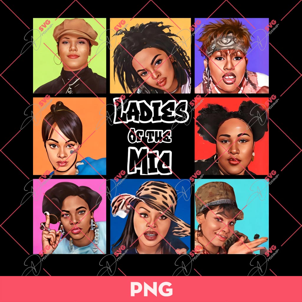 Ladies Of The Mic PNG, Hip Hop PNG