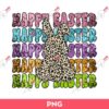 Leopard Bunny Happy Easter PNG, Leopard Rabbit Easter PNG