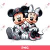 Mickey And Minnie Baseball PNG, Chicago White Sox Mickey Minnie PNG