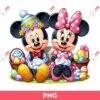 Mickey And Minnie Easter PNG, Disney Mouse Happy Easter PNG