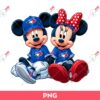 Mickey Minnie Toronto Blue Jays Baseball PNG, Disney Baseball PNG