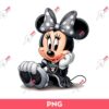 Minnie Mouse Football Fan LV Raiders PNG, Minnie Raiders PNG