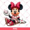 Minnie Mouse Philadelphia Phillies Baseball PNG, Minnie Phillies Sport PNG