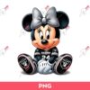 Minnie Mouse Raiders PNG, Disney Minnie Las Vegas Raiders Football PNG