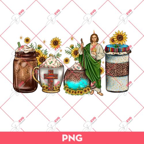 San Judas Coffee PNG, Easter Coffee PNG