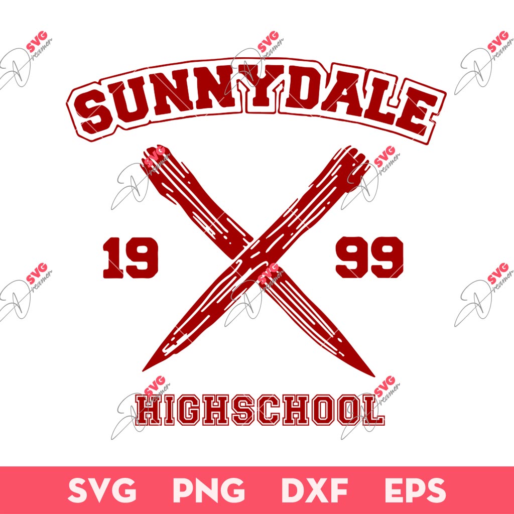 Sunnydale High School 1999 SVG, Buffy The Vampire Slayer SVG PNG EPS DXF