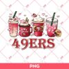 True Love 49Ers Coffee PNG, Football Coffee PNG, 49ers NFL Coffee PNG