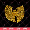 Wu-tang 20 Years SVG PNG, Wutang Clan SVG PNG, Hip Hip SVG PNG