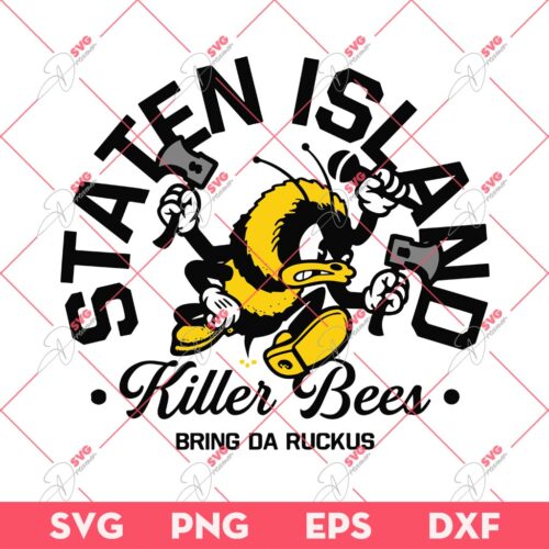 Wutang Clan Staten Island Killer Bees SVG PNG, Wutang Clan SVG PNG, Hip Hop SVG PNG