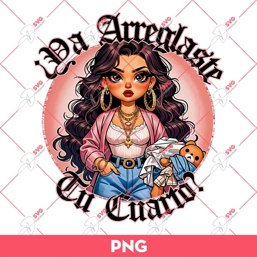 Bundle Latina Mom Saying PNG, Chingona Chicana Mom PNG, Mothers Day PNG