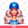 Barbie Dodgers PNG, Barbie Doll Los Angeles Dodgers PNG